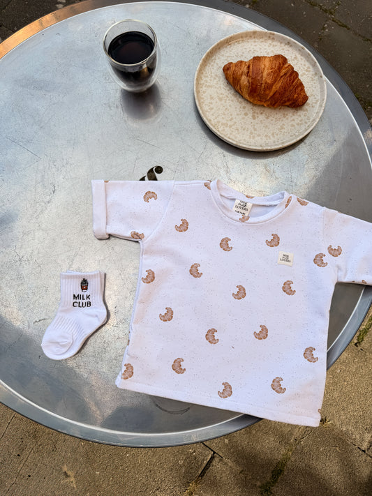 Croissant T-Shirt Offwhite