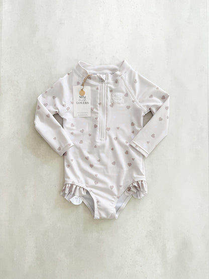 UV Anzug, Badeanzug, Swimsuit Heart