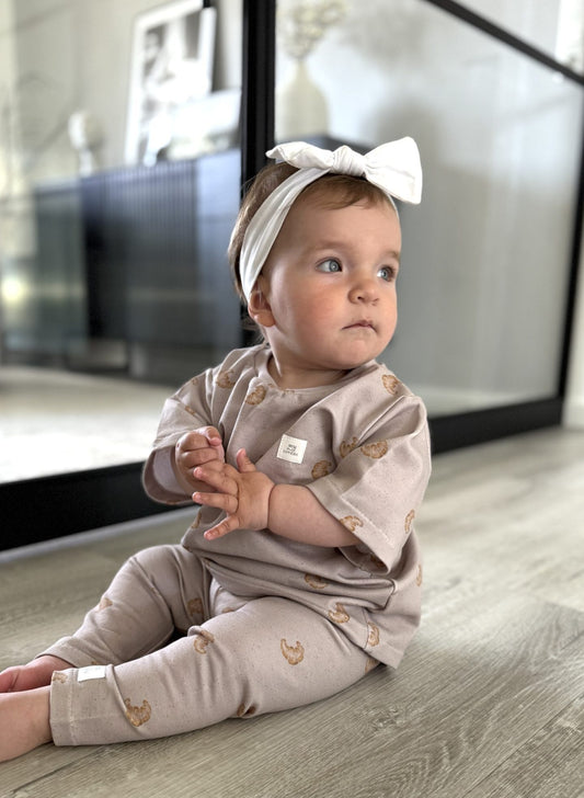 Croissant T-Shirt Caramel