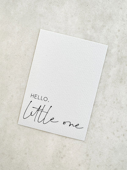 Hello little One - Karte