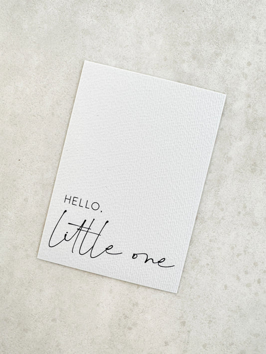 Hello little One - Karte