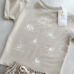Summer Bucket List T-Shirt Beige