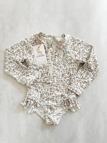 UV Anzug, Badeanzug, Swimsuit Flora