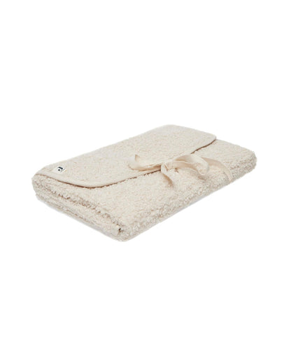 Wickelunterlage Boucle Natur & Biscuit Jollein