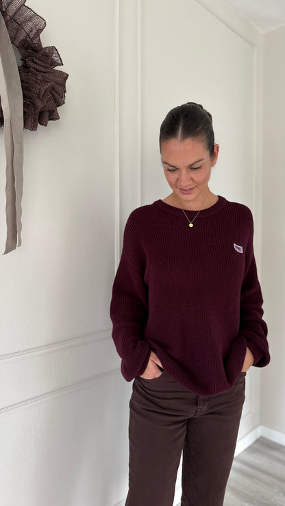 Organic cotton knit sweater for adults (Mommy &amp; Daddy)