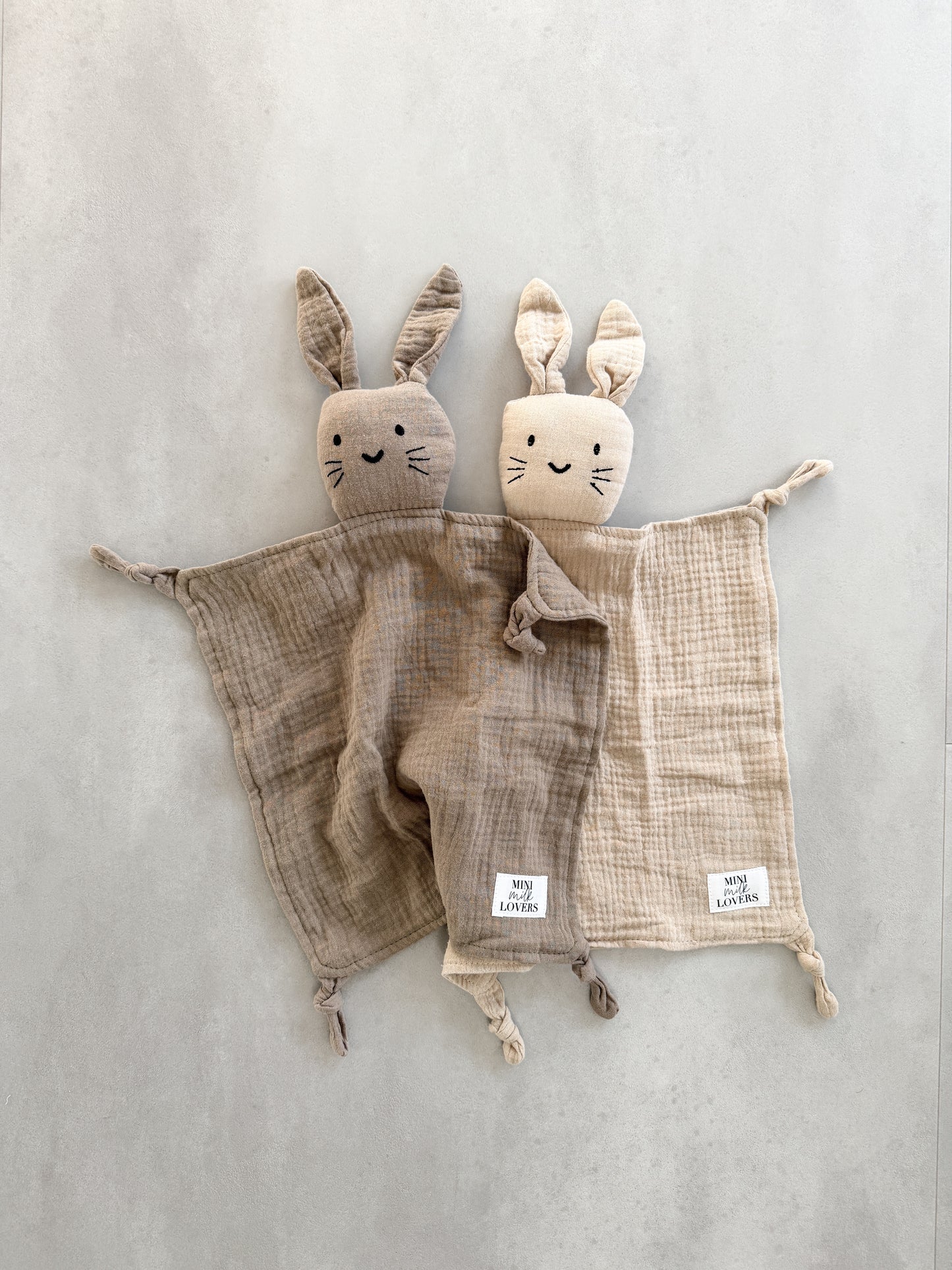 Schnuffeltuch Hasi Musselin