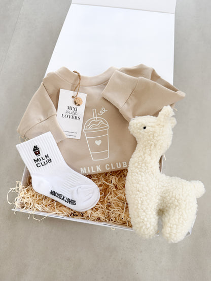 Geschenkbox Lama & Milk Club