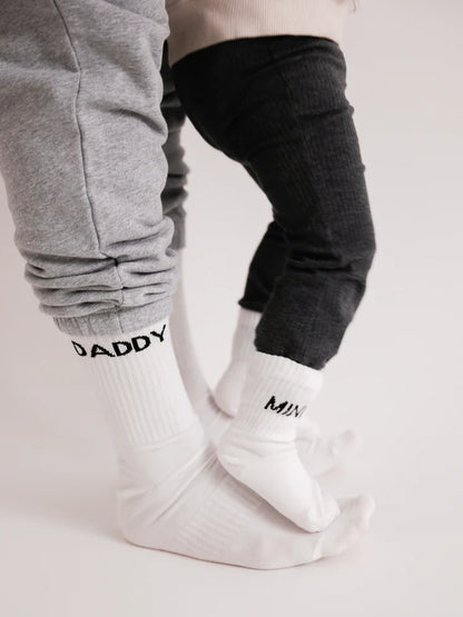 Famvibes Daddy Socken Weiss