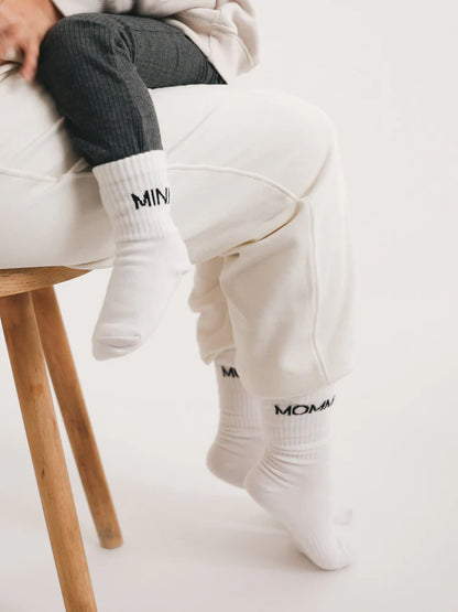 Famvibes Mommy Socken Weiss