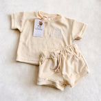 Terry cloth set cream
