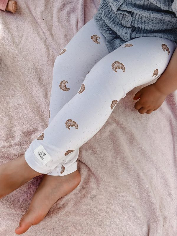 Croissant Leggings Offwhite