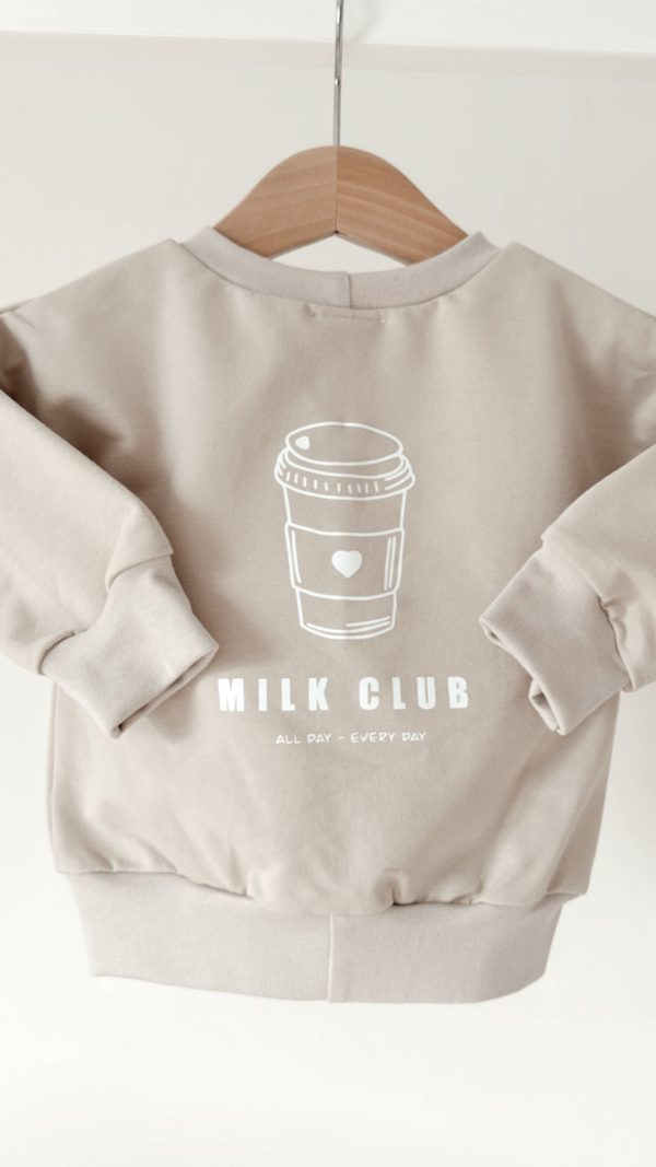 Milk Club Oversize Sweatshirt